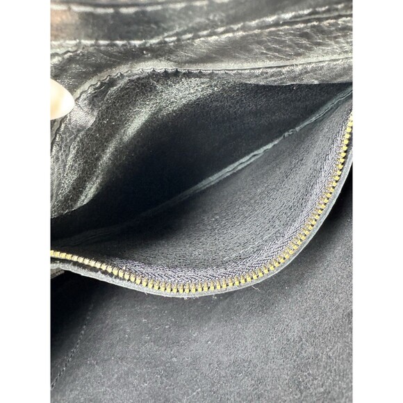 Madewell The Zip-Top Medium Transport Tote Black Leather Bag - Picture 12 of 13